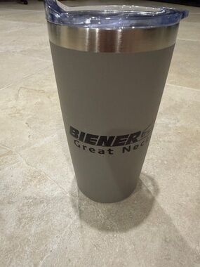 Great Neck Gray Stainless Travel Tumbler